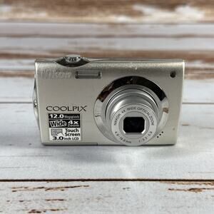 Nikon Coolpix Silver Digital Camera